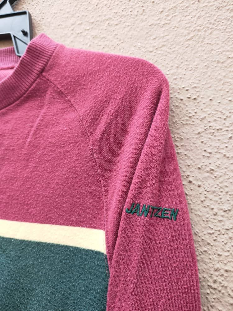 Jantzen Vtg Jantzen Border Minimalist Crewneck Jumper Size US S / EU 44-46 / 1 - 3 Thumbnail