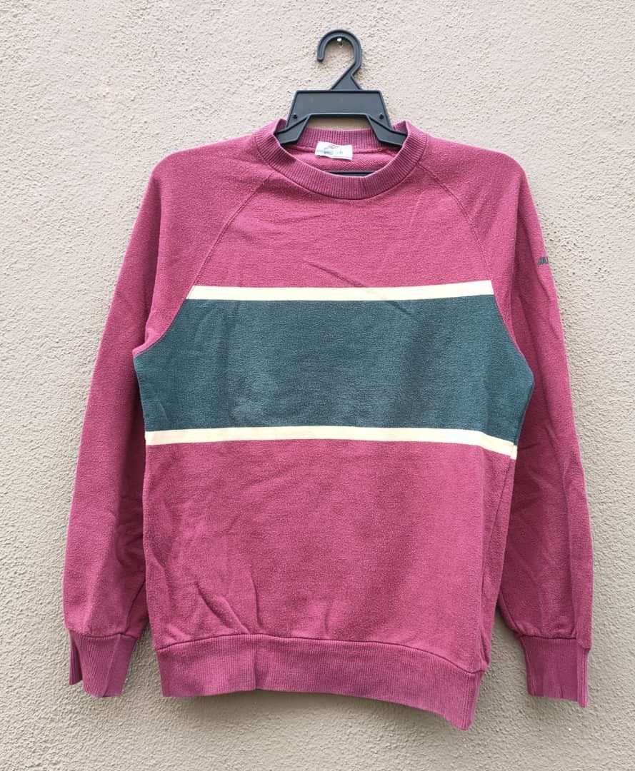 Jantzen Vtg Jantzen Border Minimalist Crewneck Jumper Size US S / EU 44-46 / 1 - 1 Thumbnail