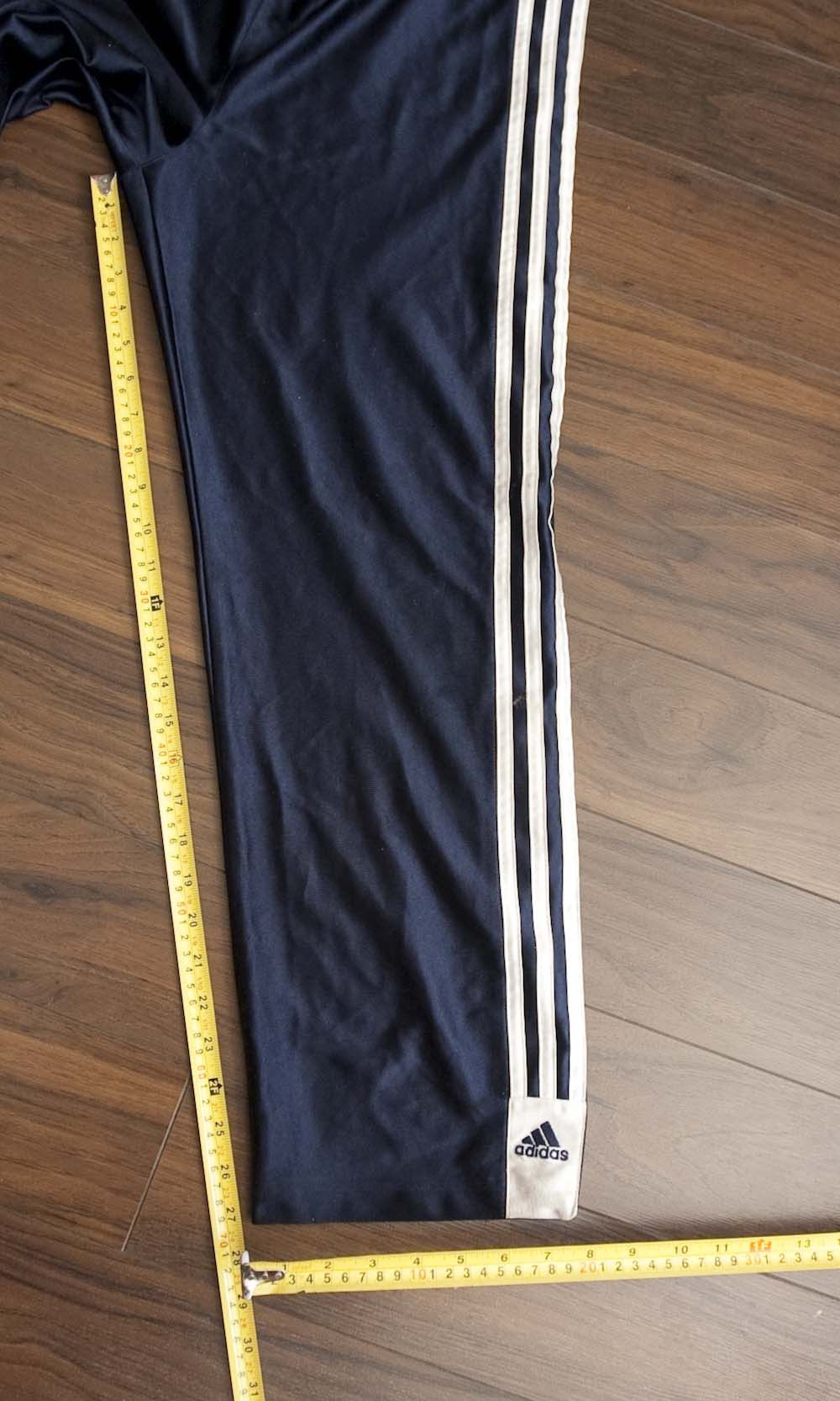 Adidas Adidas Track Pants Snap Button Shiny Size L / 35x27.5 Size US 35 - 9 Thumbnail
