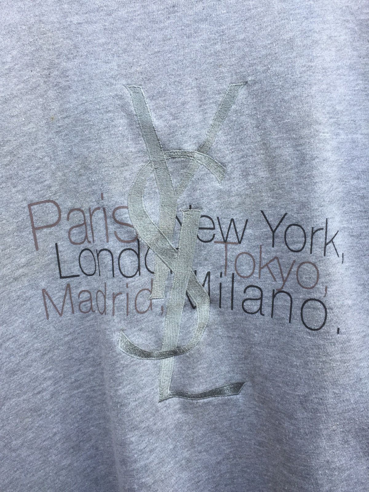 Yves Saint Laurent Vintage Yves Saint Laurent Pour Homme Sweatshirt Size US S / EU 44-46 / 1 - 3 Thumbnail