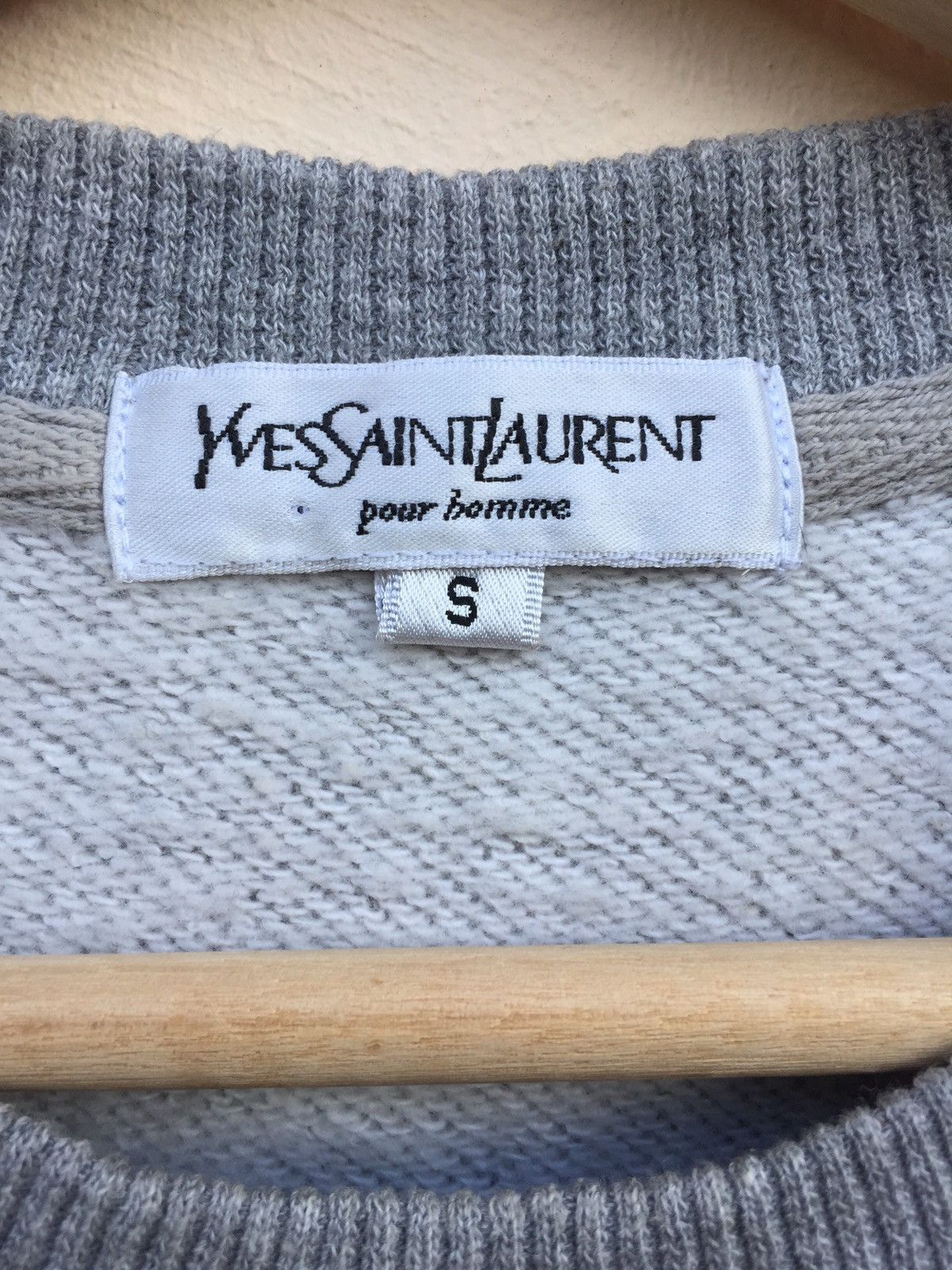 Yves Saint Laurent Vintage Yves Saint Laurent Pour Homme Sweatshirt Size US S / EU 44-46 / 1 - 4 Thumbnail