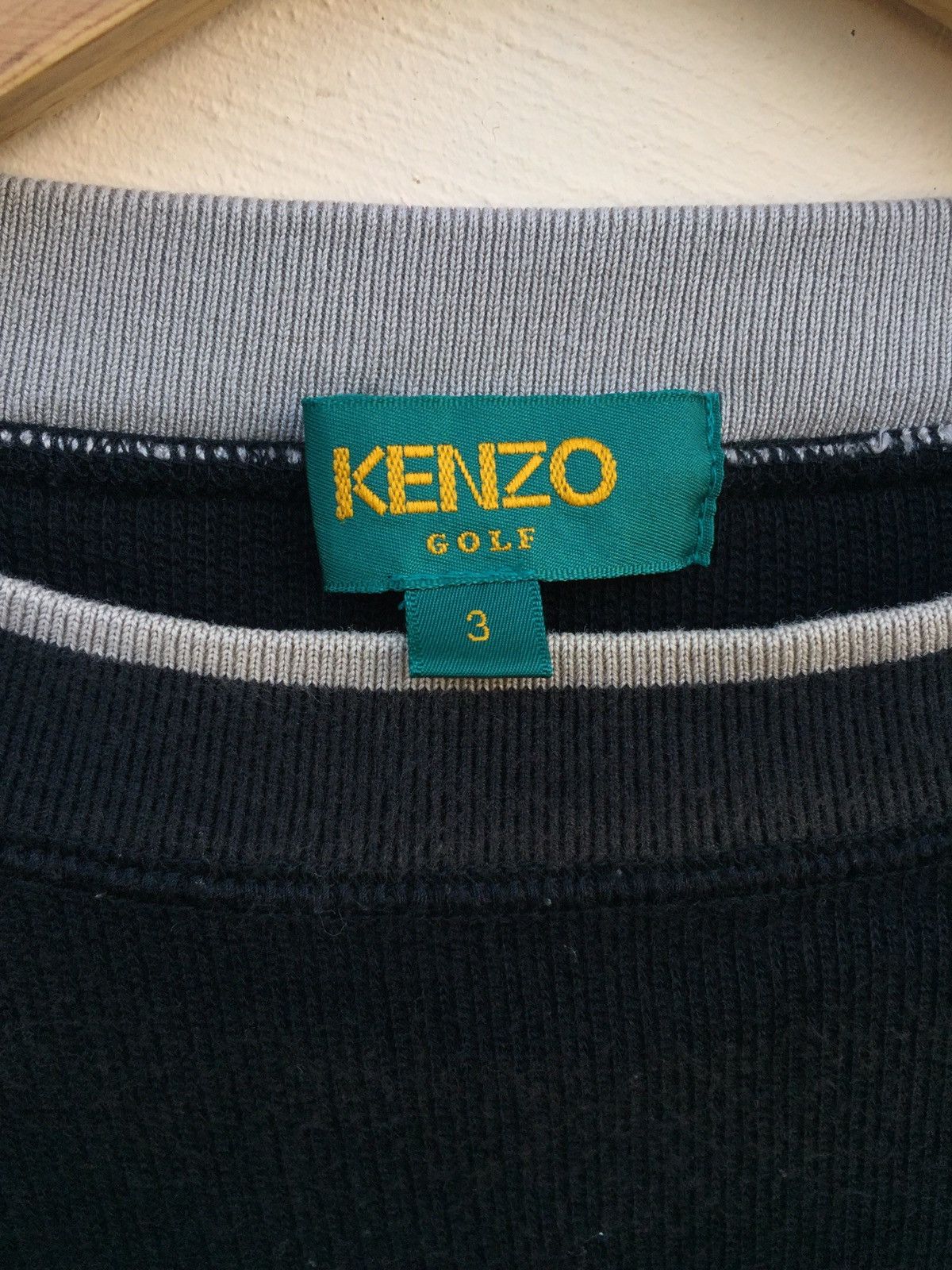 Kenzo Vintage Kenzo Golf Embroidery Crewneck Size Medium Size US M / EU 48-50 / 2 - 5 Thumbnail