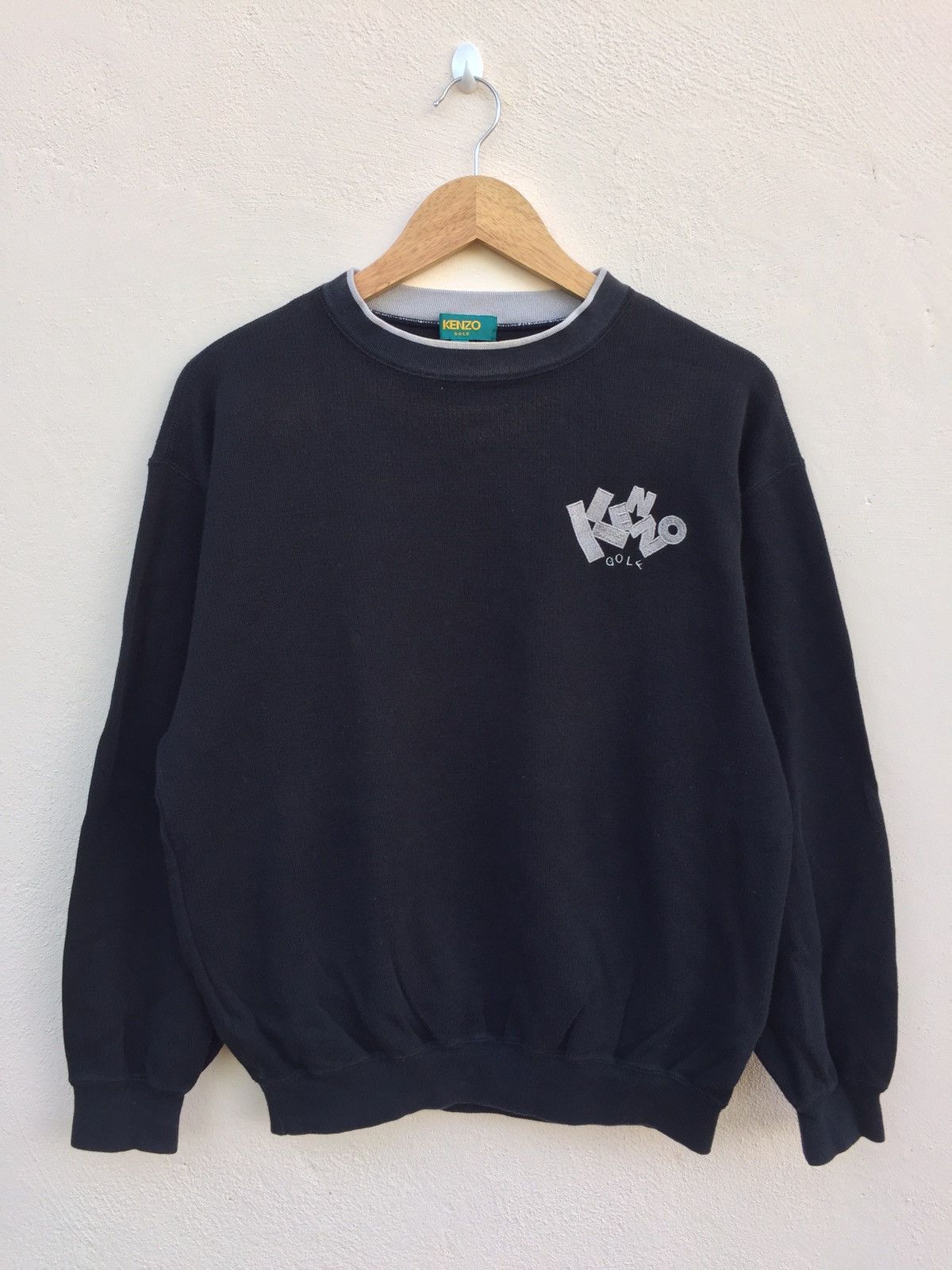 Kenzo Vintage Kenzo Golf Embroidery Crewneck Size Medium Size US M / EU 48-50 / 2 - 1 Thumbnail