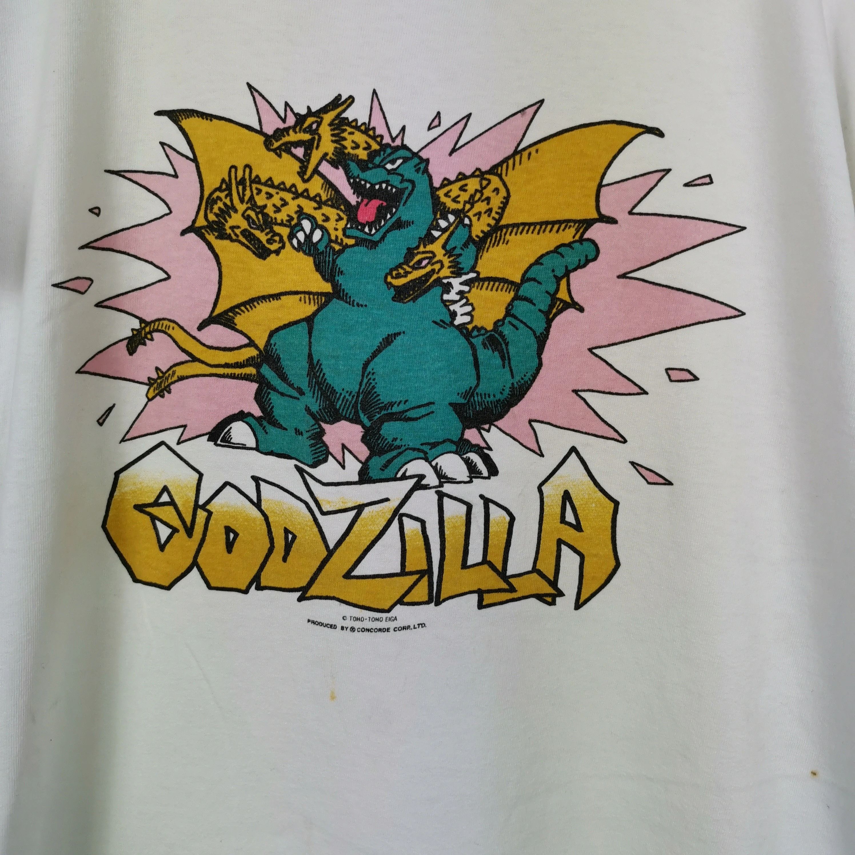 Japanese Brand Godzilla T Shirt Movie by Toho - Toho Japanese Tees 56789 Size US L / EU 52-54 / 3 - 4 Thumbnail