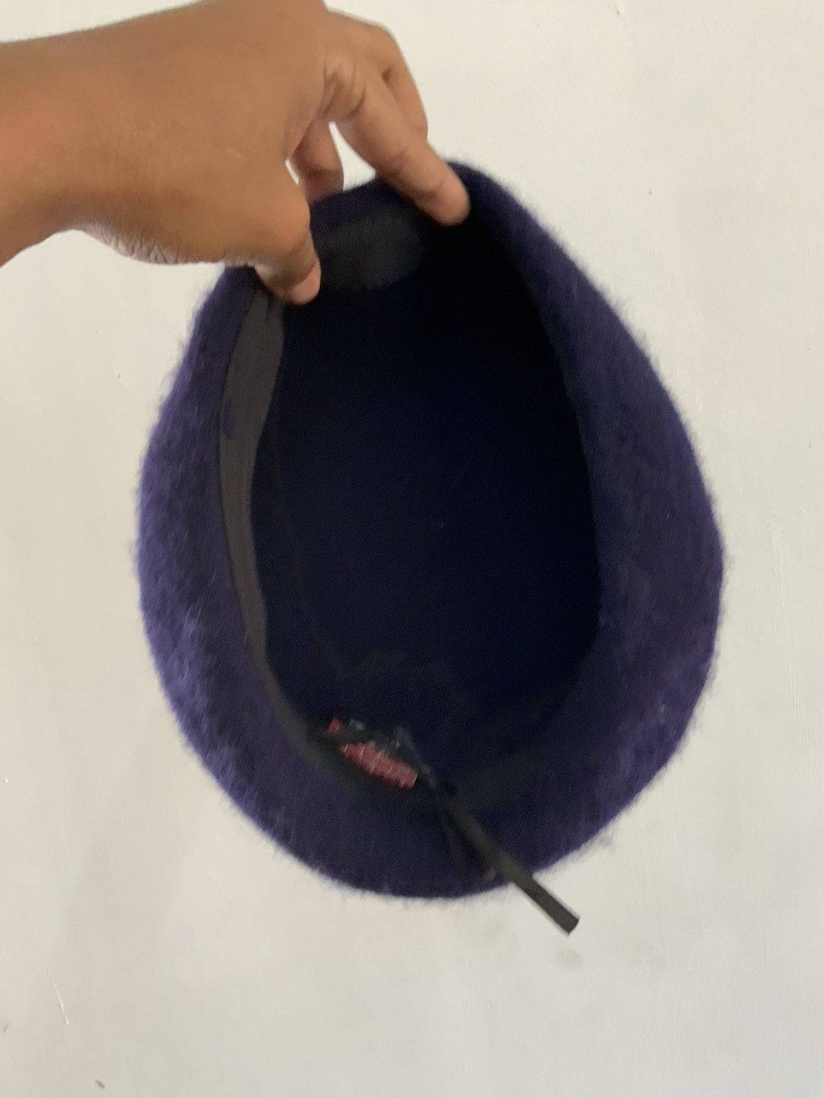 Japanese Brand Drection Mohair Fur Indigo Japan Berret Hat Size ONE SIZE - 8 Thumbnail