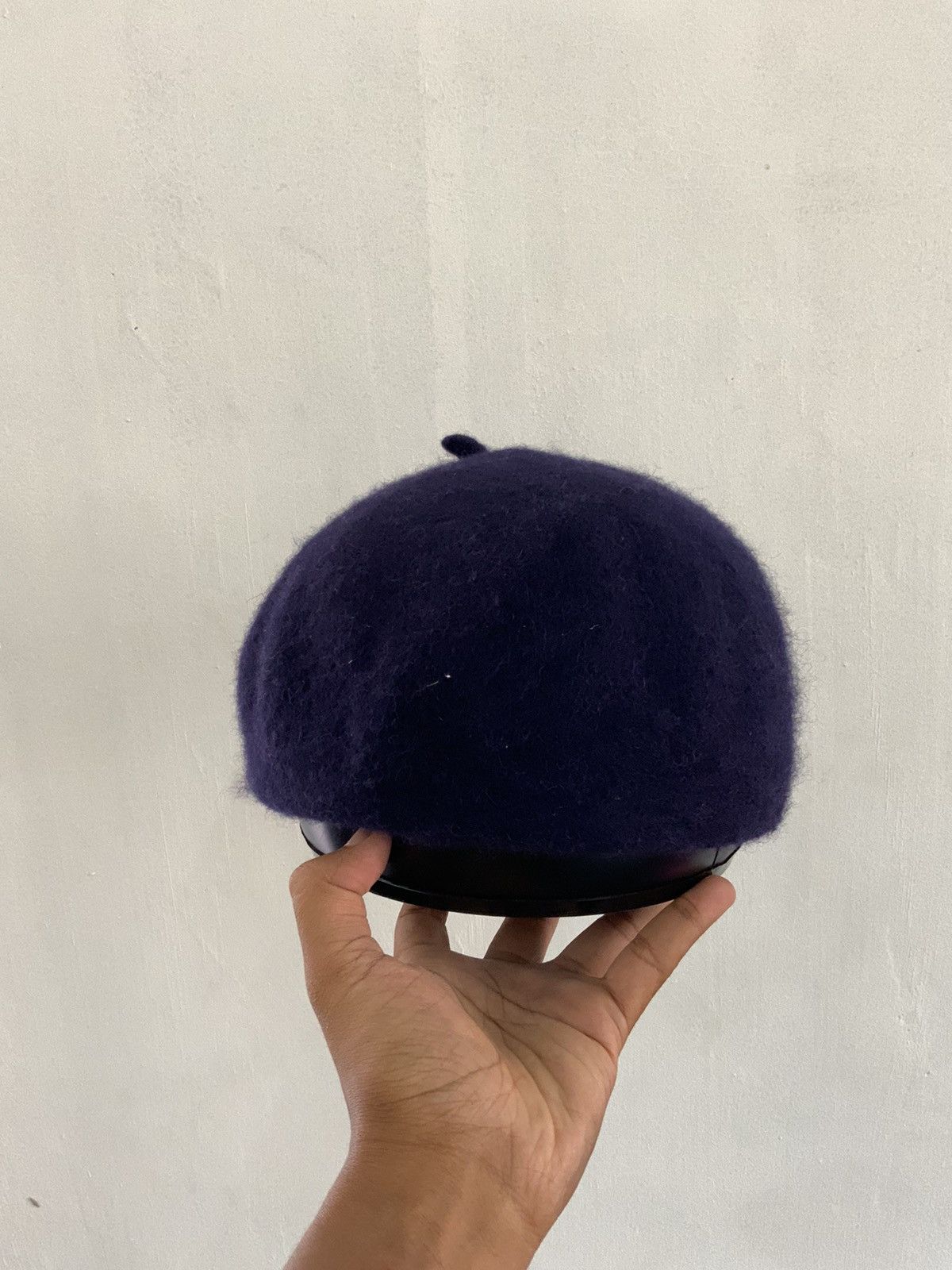 Japanese Brand Drection Mohair Fur Indigo Japan Berret Hat Size ONE SIZE - 3 Thumbnail