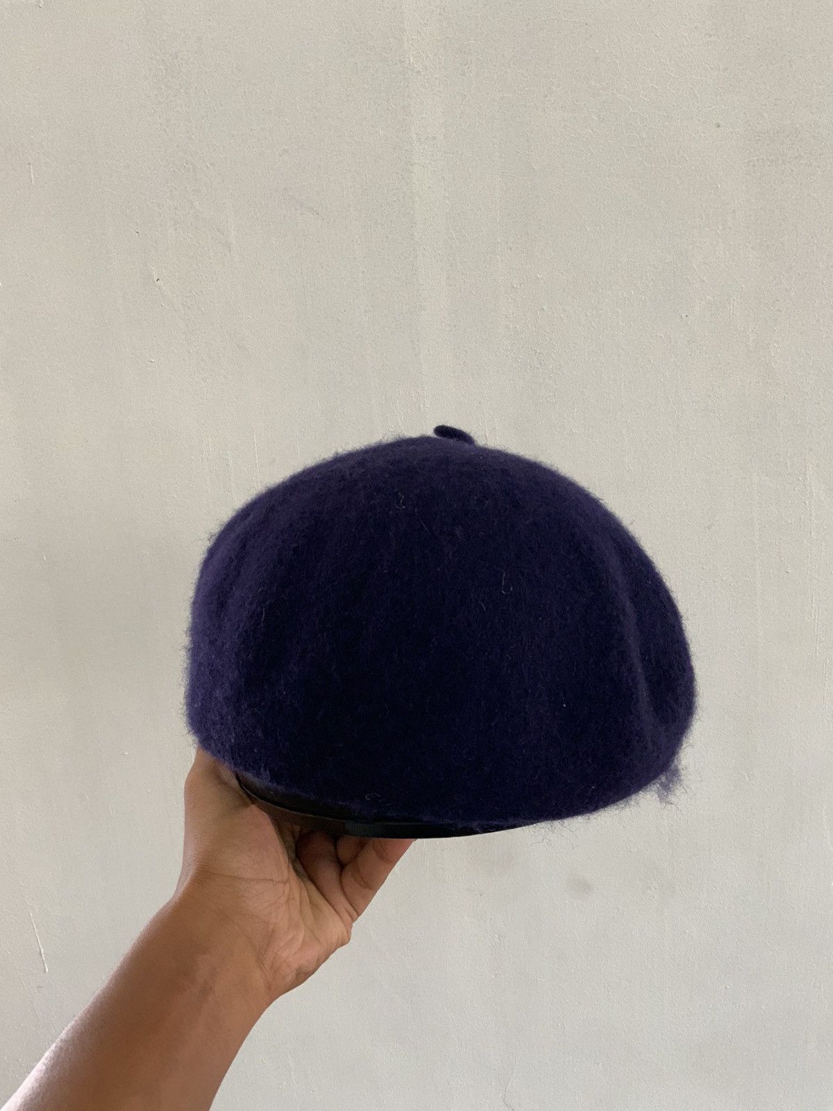 Japanese Brand Drection Mohair Fur Indigo Japan Berret Hat Size ONE SIZE - 4 Thumbnail