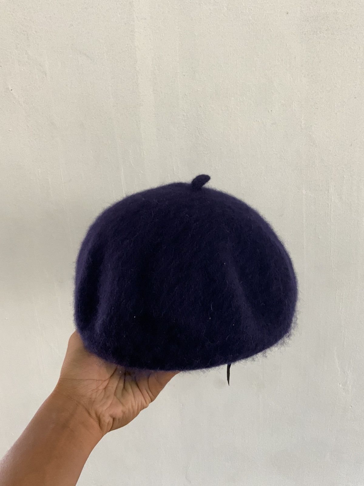 Japanese Brand Drection Mohair Fur Indigo Japan Berret Hat Size ONE SIZE - 5 Thumbnail