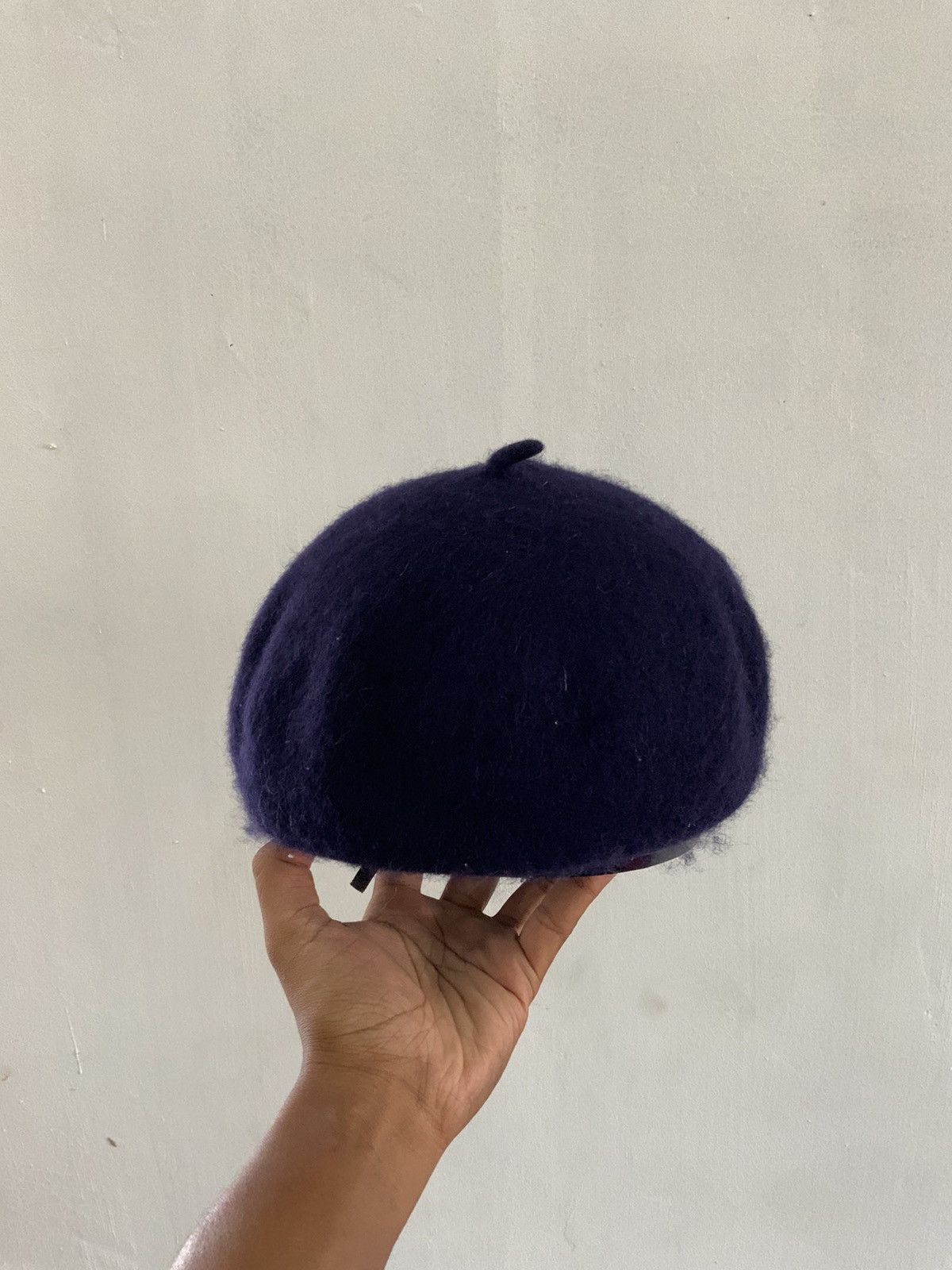 Japanese Brand Drection Mohair Fur Indigo Japan Berret Hat Size ONE SIZE - 1 Thumbnail