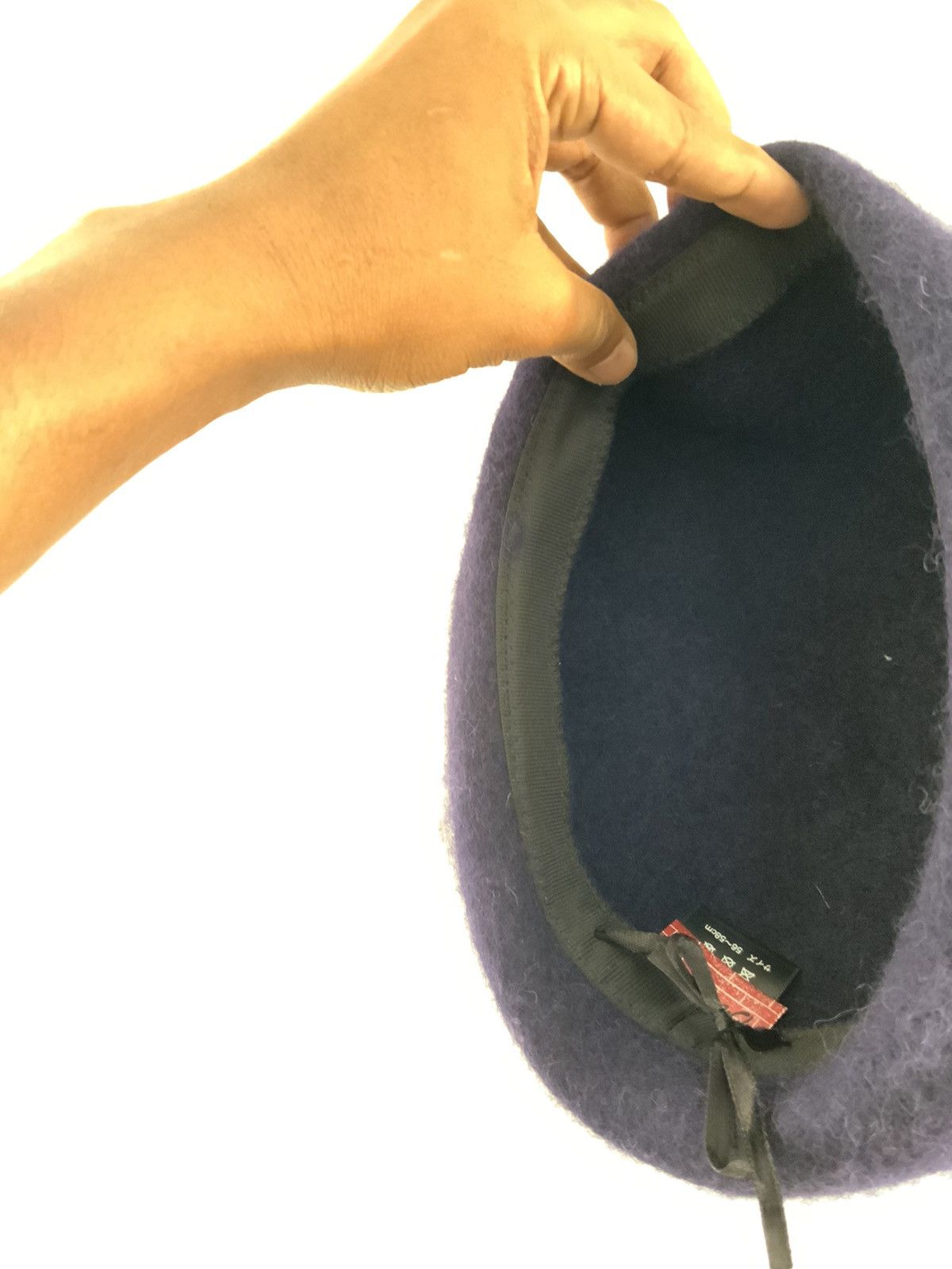 Japanese Brand Drection Mohair Fur Indigo Japan Berret Hat Size ONE SIZE - 10 Thumbnail