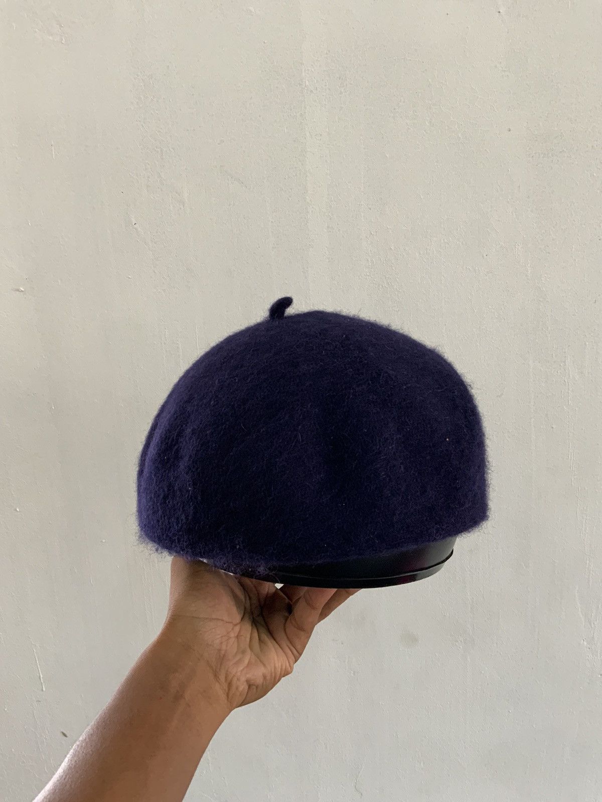 Japanese Brand Drection Mohair Fur Indigo Japan Berret Hat Size ONE SIZE - 2 Thumbnail