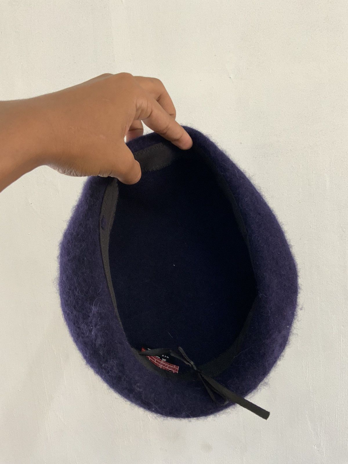 Japanese Brand Drection Mohair Fur Indigo Japan Berret Hat Size ONE SIZE - 7 Thumbnail