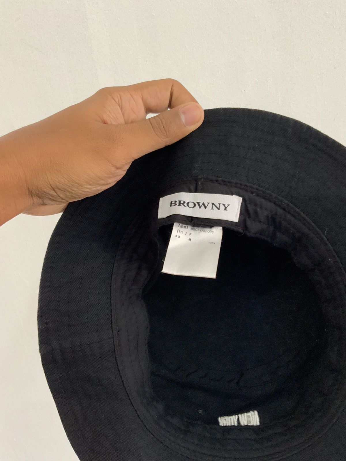 Japanese Brand Y2k New York City Black Bucket Hat Cap Size ONE SIZE - 12 Thumbnail