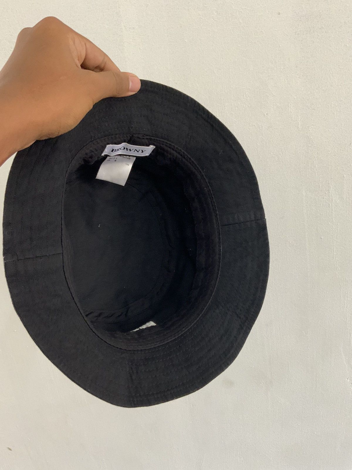 Japanese Brand Y2k New York City Black Bucket Hat Cap Size ONE SIZE - 8 Thumbnail