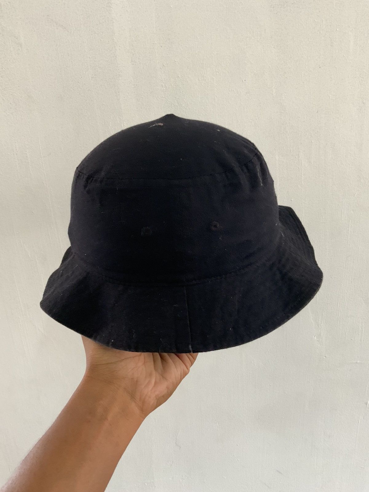 Japanese Brand Y2k New York City Black Bucket Hat Cap Size ONE SIZE - 5 Thumbnail