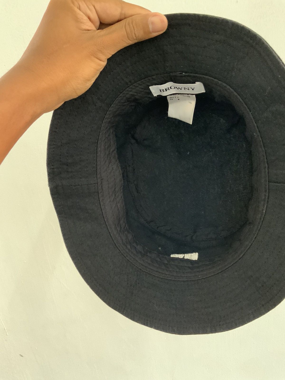 Japanese Brand Y2k New York City Black Bucket Hat Cap Size ONE SIZE - 10 Thumbnail