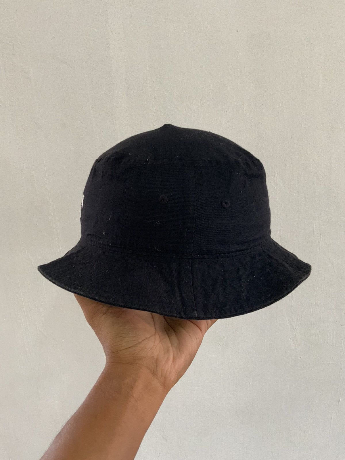 Japanese Brand Y2k New York City Black Bucket Hat Cap Size ONE SIZE - 3 Thumbnail