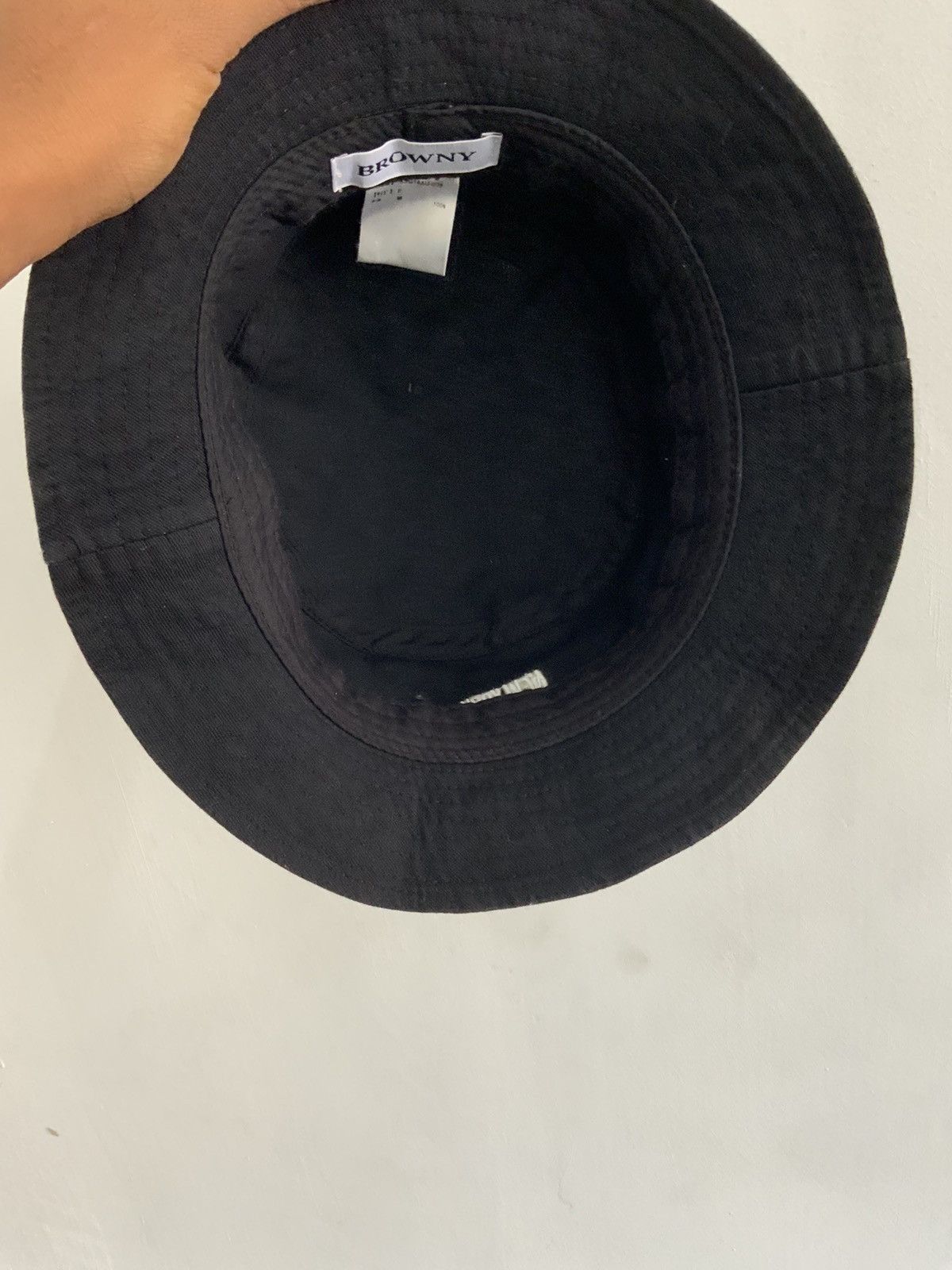 Japanese Brand Y2k New York City Black Bucket Hat Cap Size ONE SIZE - 9 Thumbnail