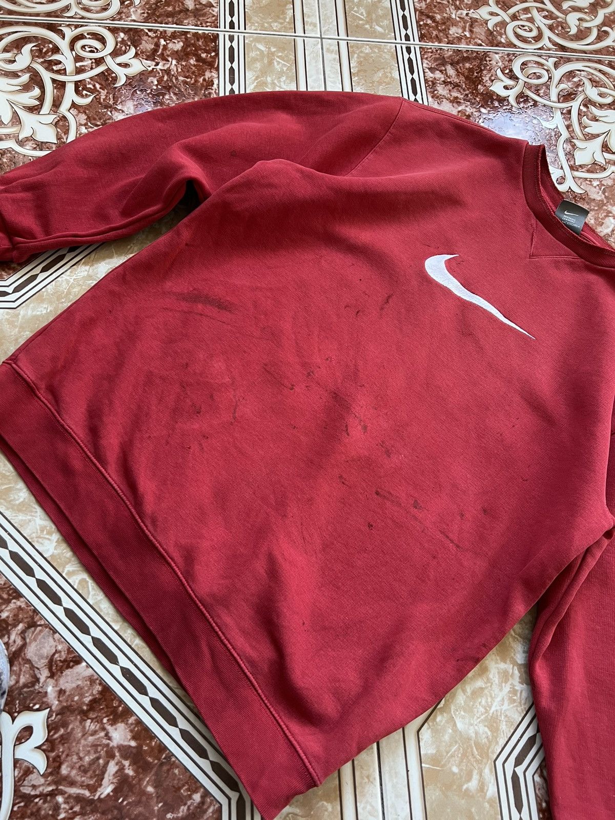 Nike × Vintage Vintage Nike Sweatshirt big logo Size US S / EU 44-46 / 1 - 8 Thumbnail