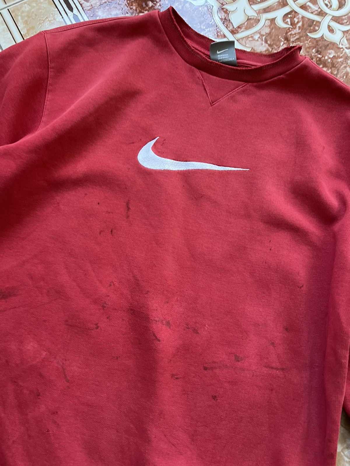 Nike × Vintage Vintage Nike Sweatshirt big logo Size US S / EU 44-46 / 1 - 4 Thumbnail