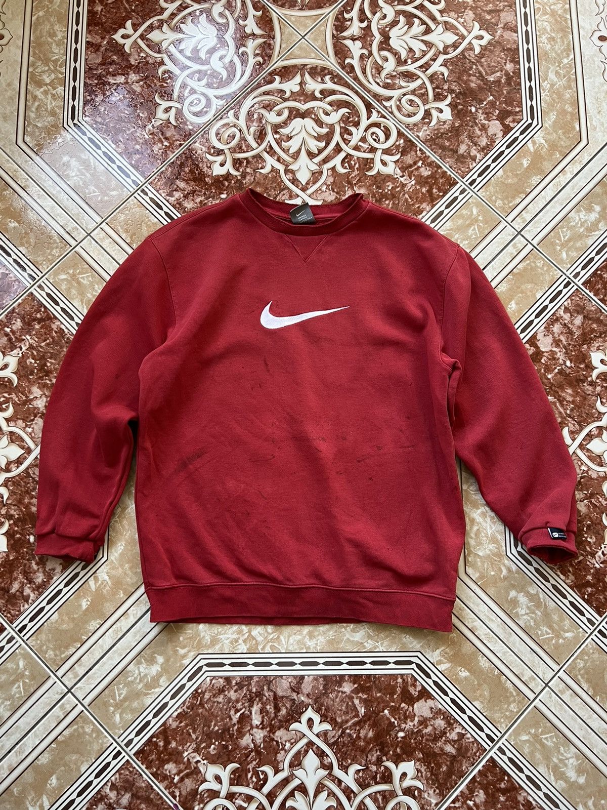 Nike × Vintage Vintage Nike Sweatshirt big logo Size US S / EU 44-46 / 1 - 1 Thumbnail