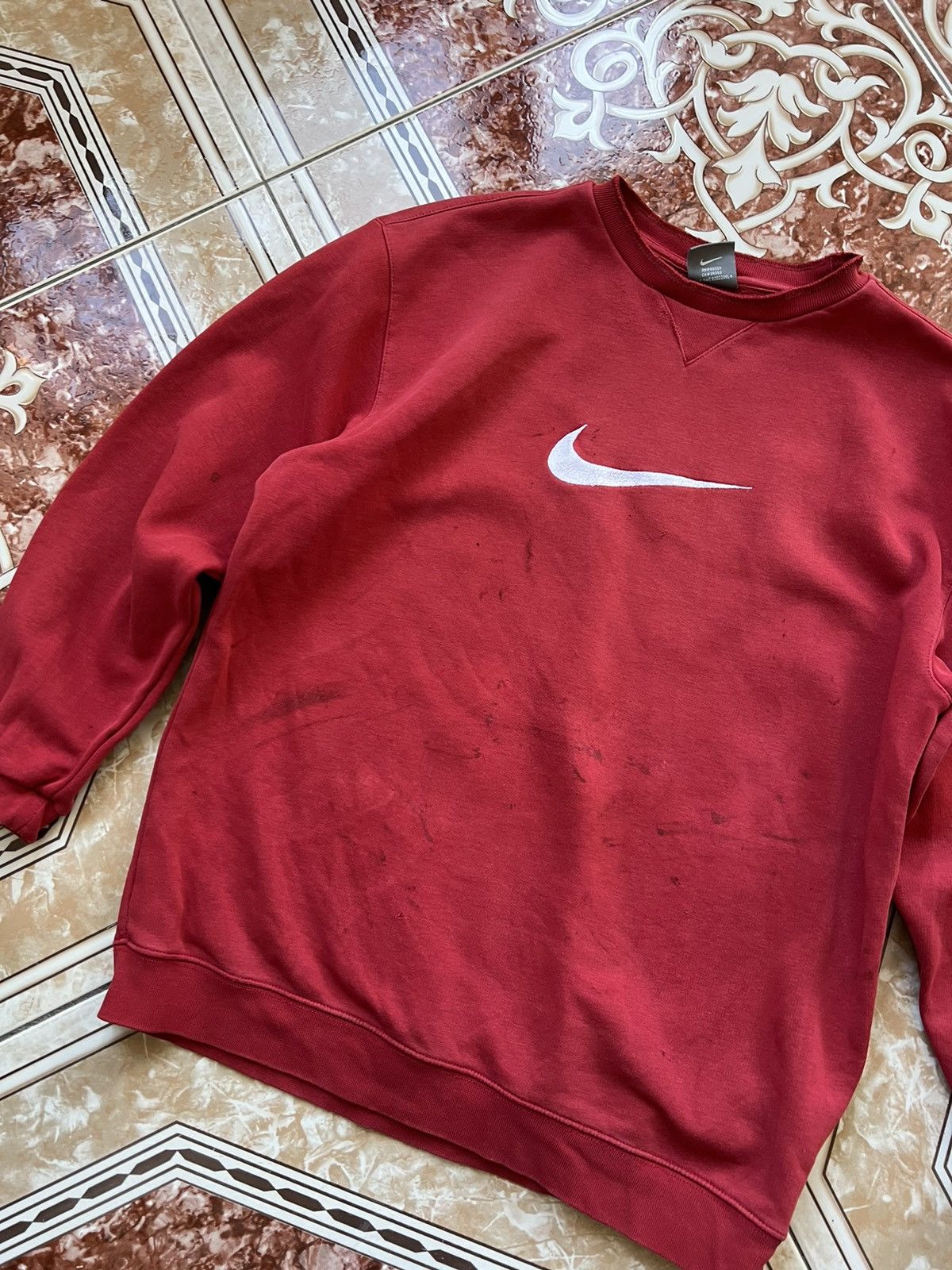 Nike × Vintage Vintage Nike Sweatshirt big logo Size US S / EU 44-46 / 1 - 3 Thumbnail