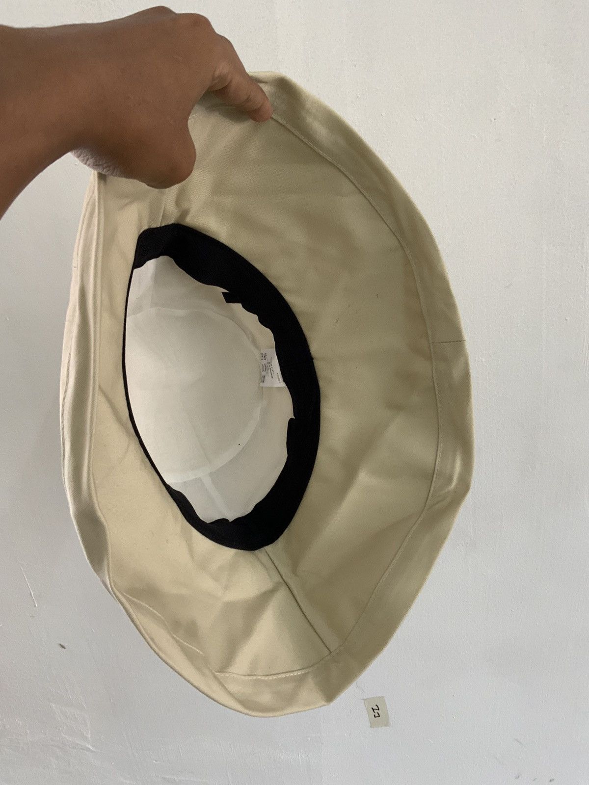 Japanese Brand Unbrand Cream Outdoor Bucket Hat Size ONE SIZE - 8 Thumbnail