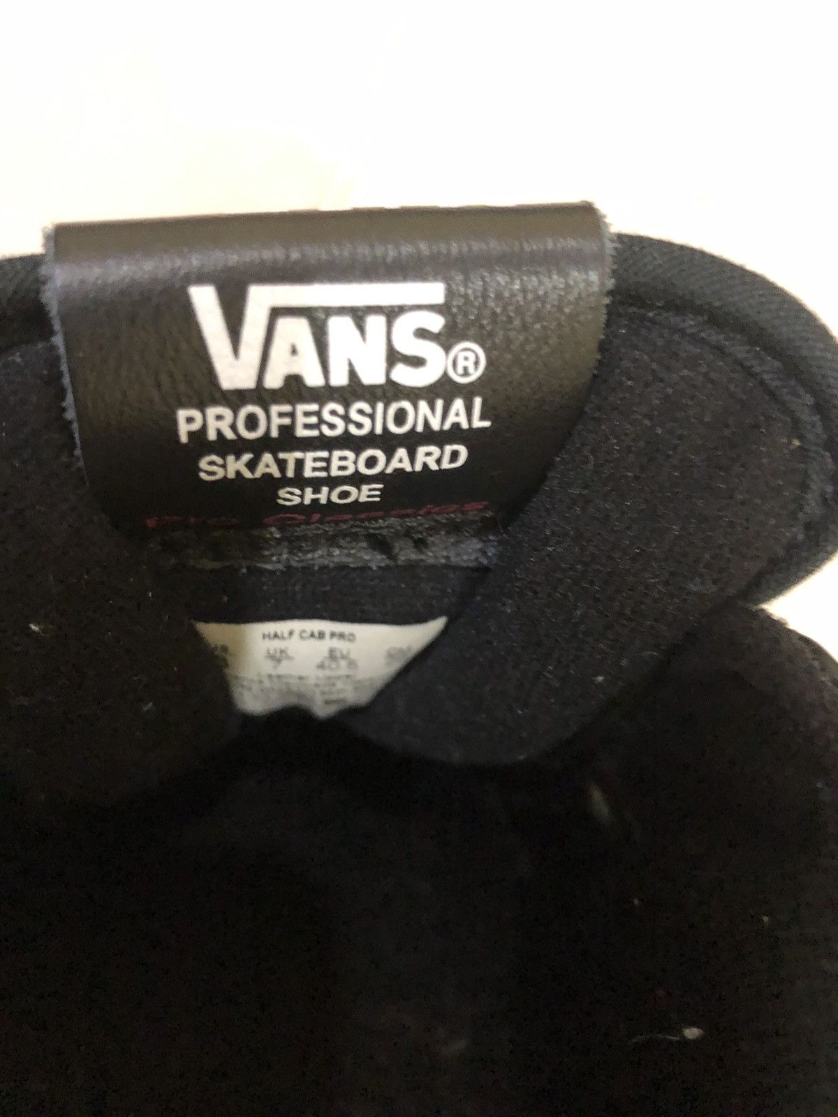 Japanese Brand × Santa Cruz Skateboards × Vans Vintage 1992 VANS Half Cab Leather Upper size 8 is Size US 8 / EU 41 - 11 Thumbnail
