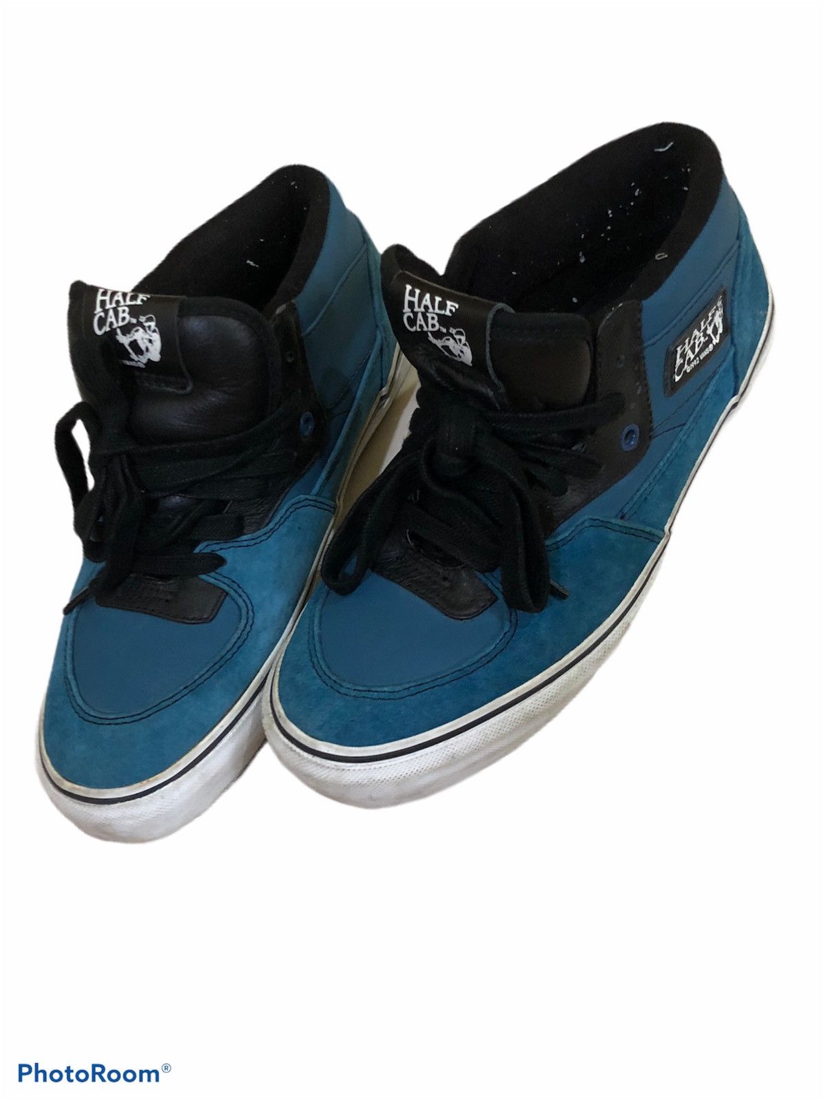 Japanese Brand × Santa Cruz Skateboards × Vans Vintage 1992 VANS Half Cab Leather Upper size 8 is Size US 8 / EU 41 - 3 Thumbnail