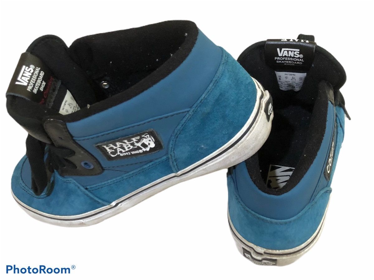 Japanese Brand × Santa Cruz Skateboards × Vans Vintage 1992 VANS Half Cab Leather Upper size 8 is Size US 8 / EU 41 - 1 Thumbnail