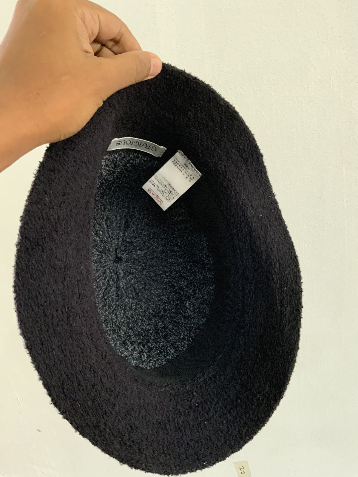 Seditionaries Vintage Japan Gracious Mohair Fur Bucket Hat Size ONE SIZE - 8 Thumbnail
