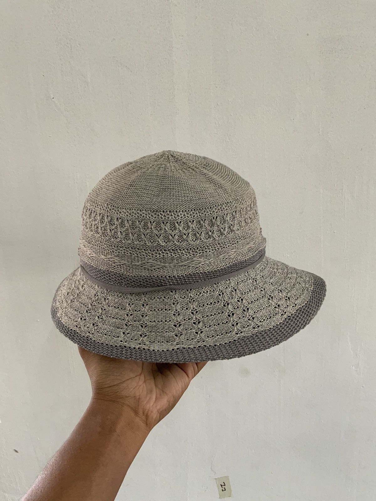 Hat Club Vintage Cross Stitch Bucket Hat Size ONE SIZE - 4 Thumbnail