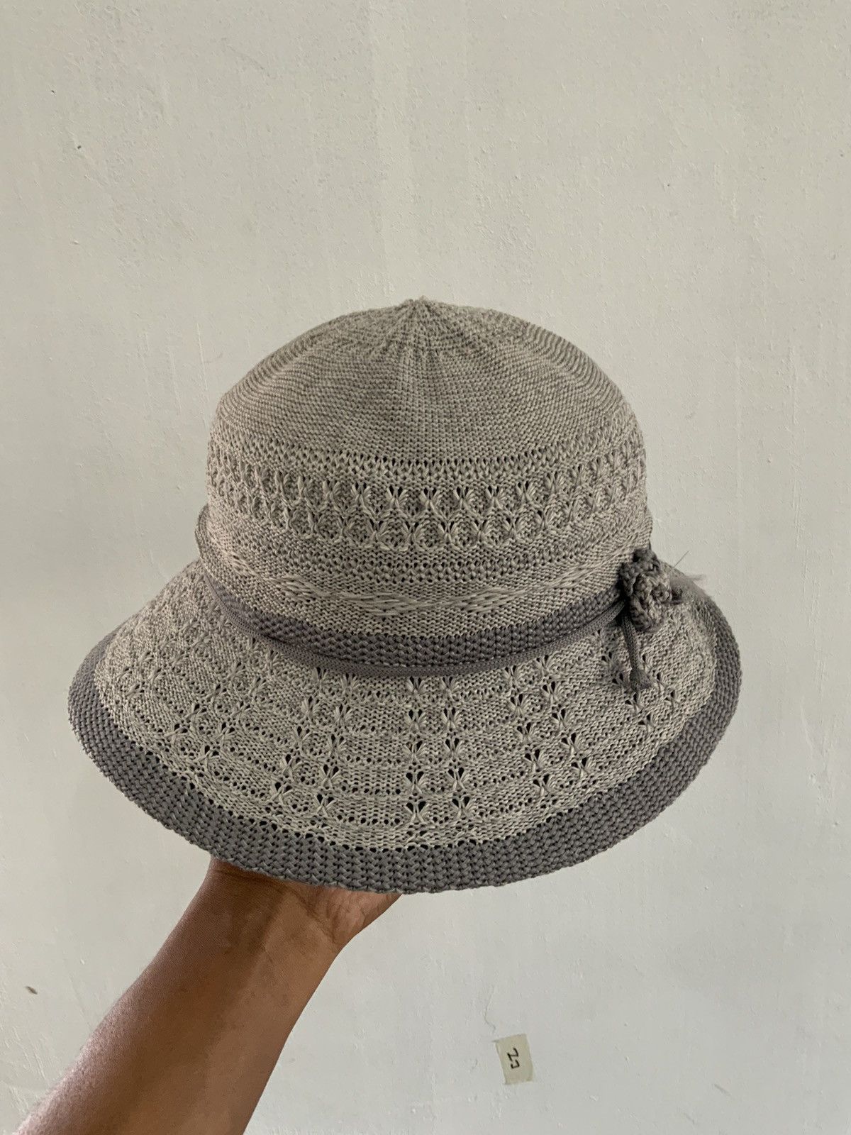Hat Club Vintage Cross Stitch Bucket Hat Size ONE SIZE - 6 Thumbnail