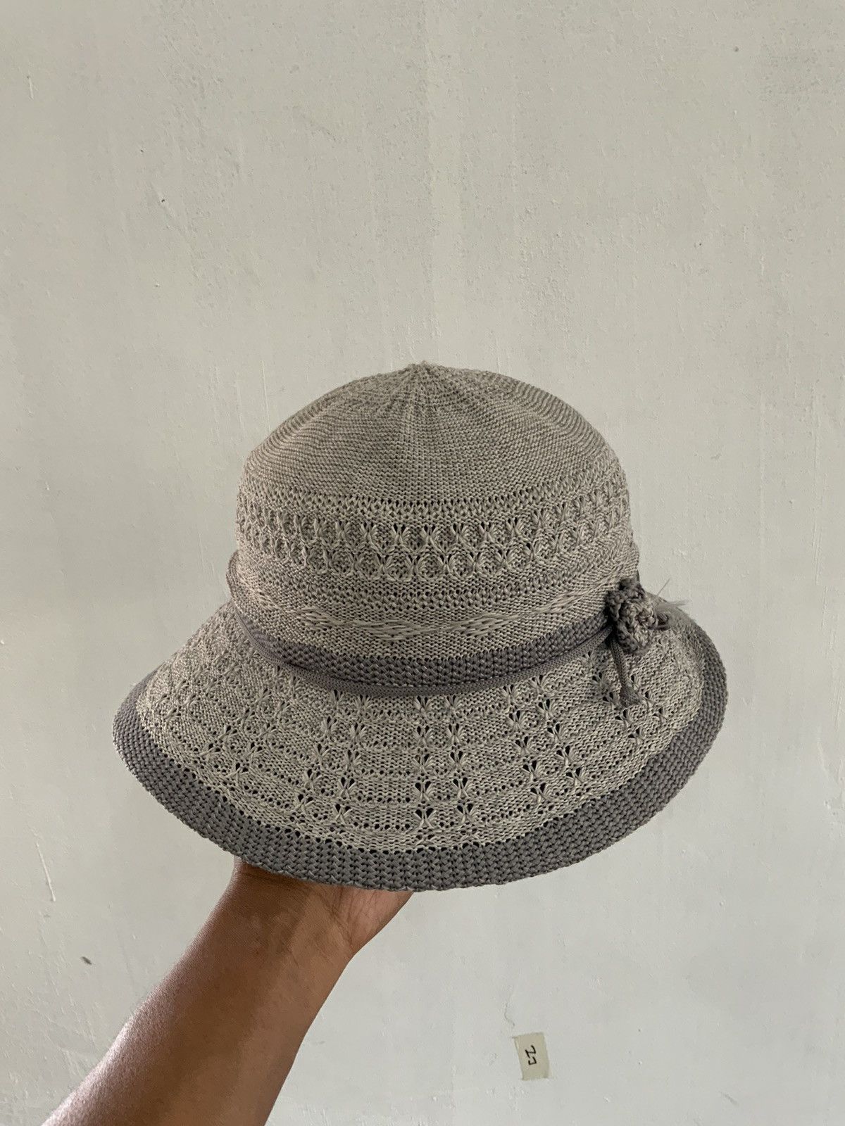 Hat Club Vintage Cross Stitch Bucket Hat Size ONE SIZE - 1 Thumbnail