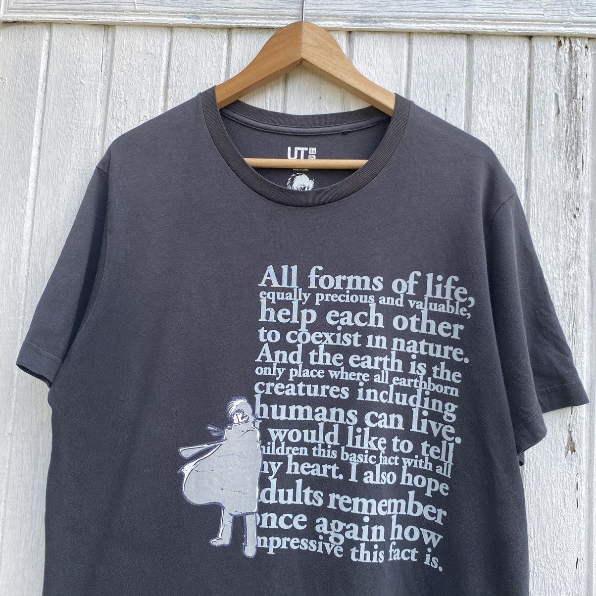 Anime Thrashed Faded Black Jack Japanese Anime ERD GRUNGE TEE Size US XL / EU 56 / 4 - 2 Thumbnail
