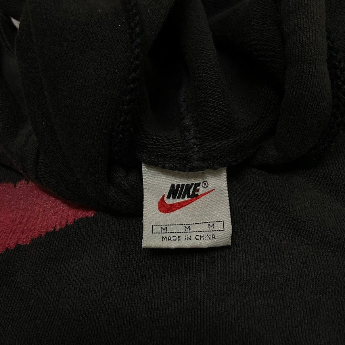 Nike Vintage 90s nike swoosh hoodie big logo Size US M / EU 48-50 / 2 - 3 Thumbnail