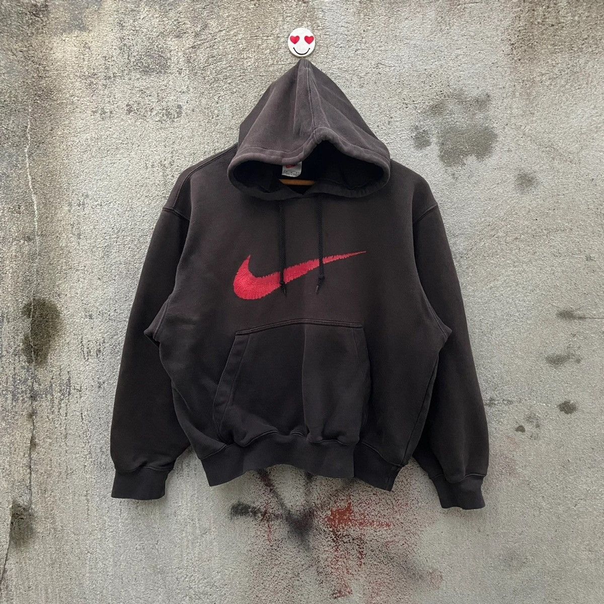 Nike Vintage 90s nike swoosh hoodie big logo Size US M / EU 48-50 / 2 - 5 Thumbnail