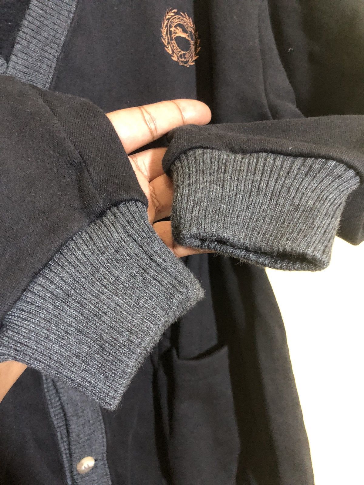 Longchamp × Vintage Vintage LONGCHAMP cardigan 5 button made in Italy Size US L / EU 52-54 / 3 - 6 Thumbnail