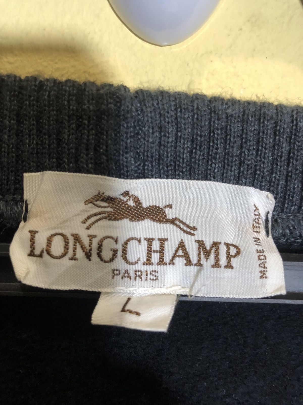 Longchamp × Vintage Vintage LONGCHAMP cardigan 5 button made in Italy Size US L / EU 52-54 / 3 - 4 Thumbnail