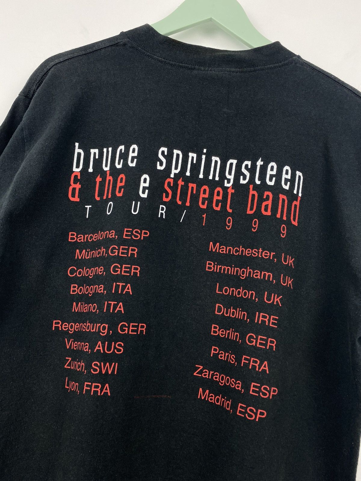 Band Tees Vintage Bruce Springsteen 1999 T Shirt Tee Morrissey Size US L / EU 52-54 / 3 - 7 Thumbnail