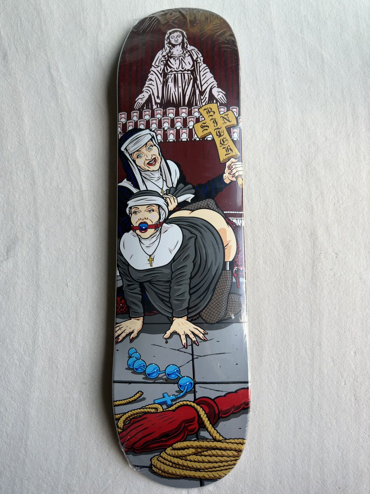 supreme-fw22-supreme-nuns-n-guns-skateboard-deck-8-x-31-875-grailed