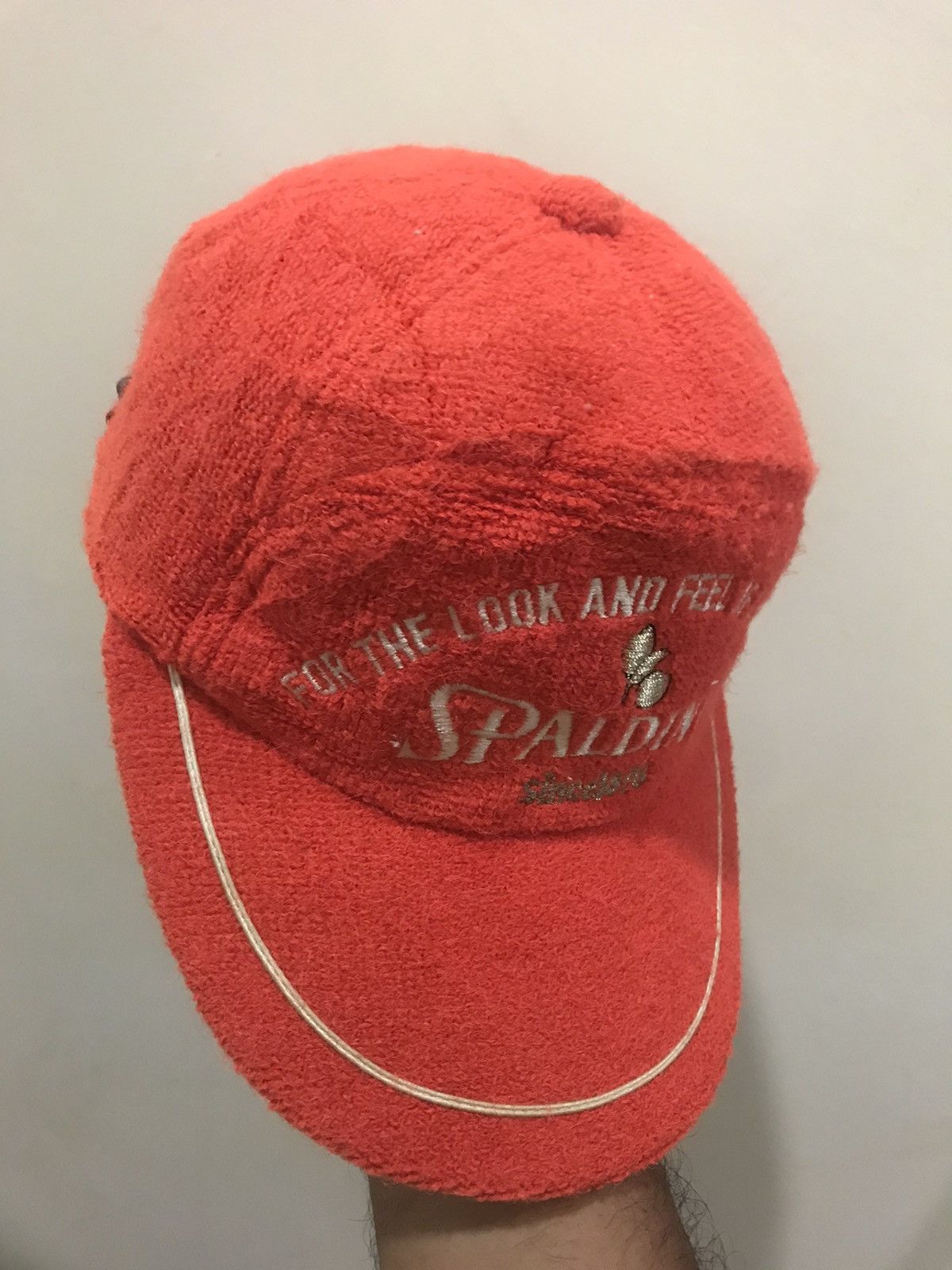 Spalding × Vintage Rare 90's Spalding Basketball Visor Made In Japan Size ONE SIZE - 4 Thumbnail