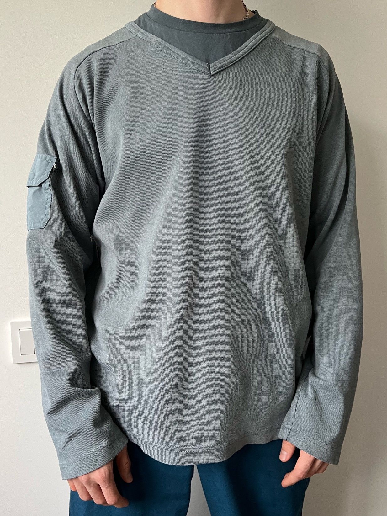 Vintage Nike ACG Sweatshirt fashion With Pouch