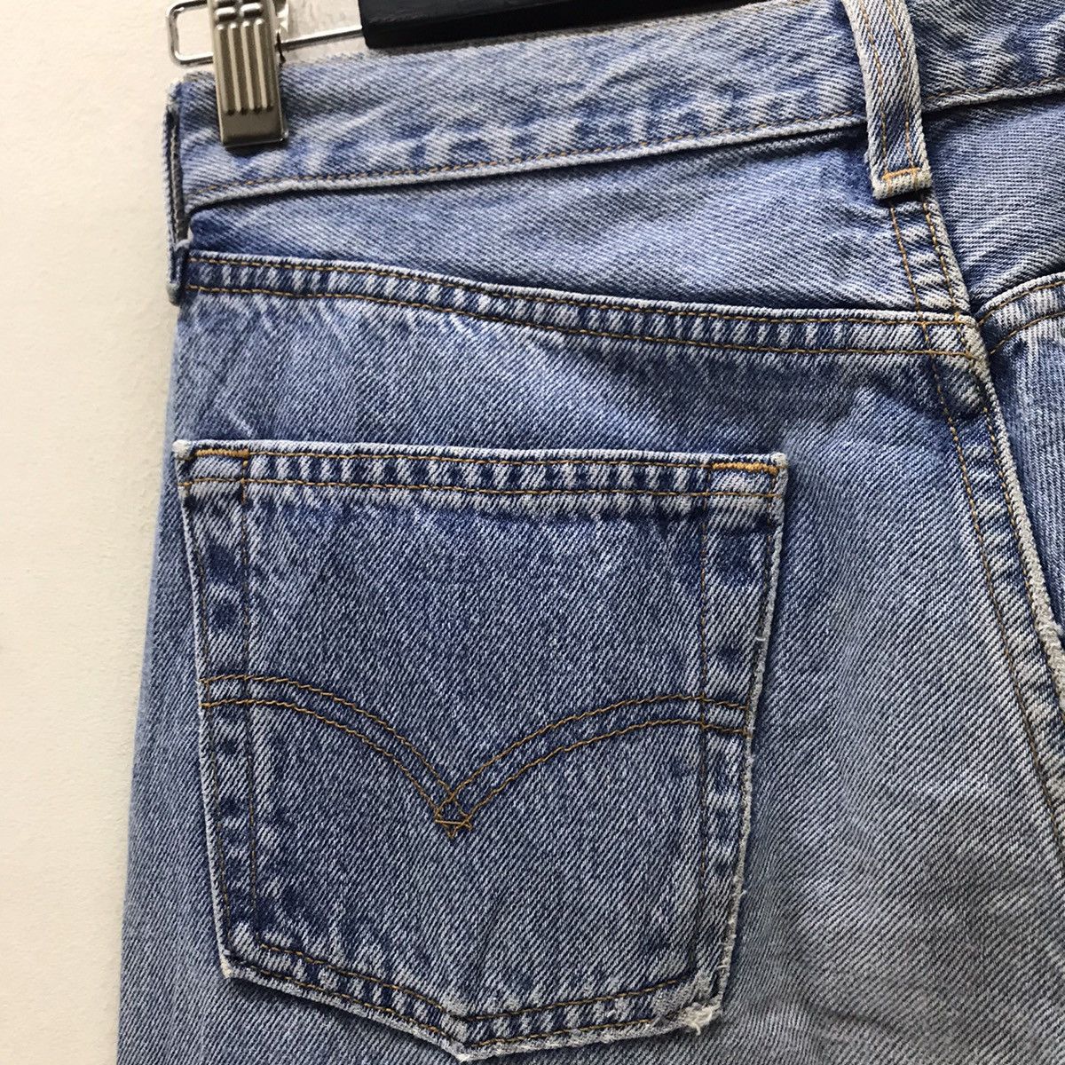Levi's Vintage 80s Levis 501 Distressed Denim Jeans Size US 29 - 12 Thumbnail