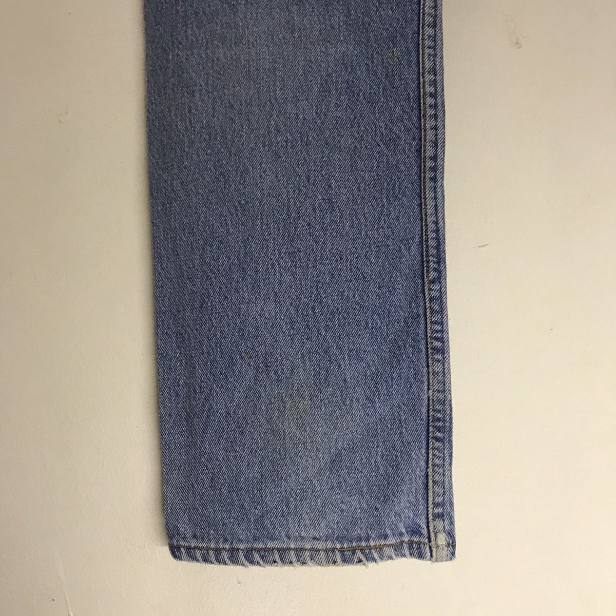 Levi's Vintage 80s Levis 501 Distressed Denim Jeans Size US 29 - 16 Thumbnail