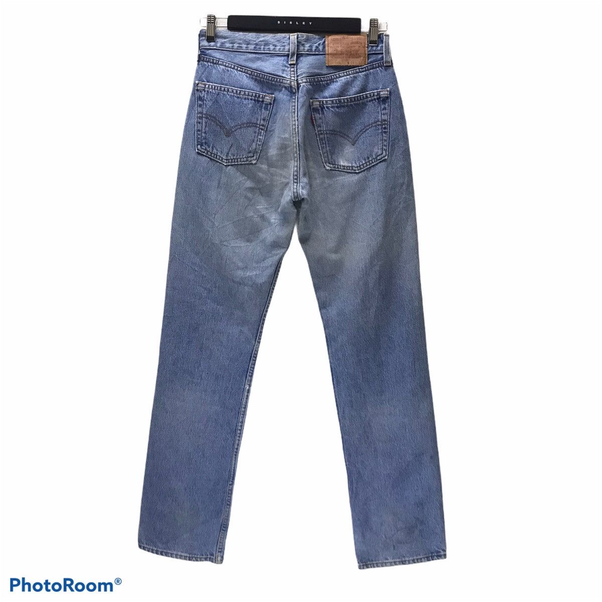 Levi's Vintage 80s Levis 501 Distressed Denim Jeans Size US 29 - 2 Thumbnail