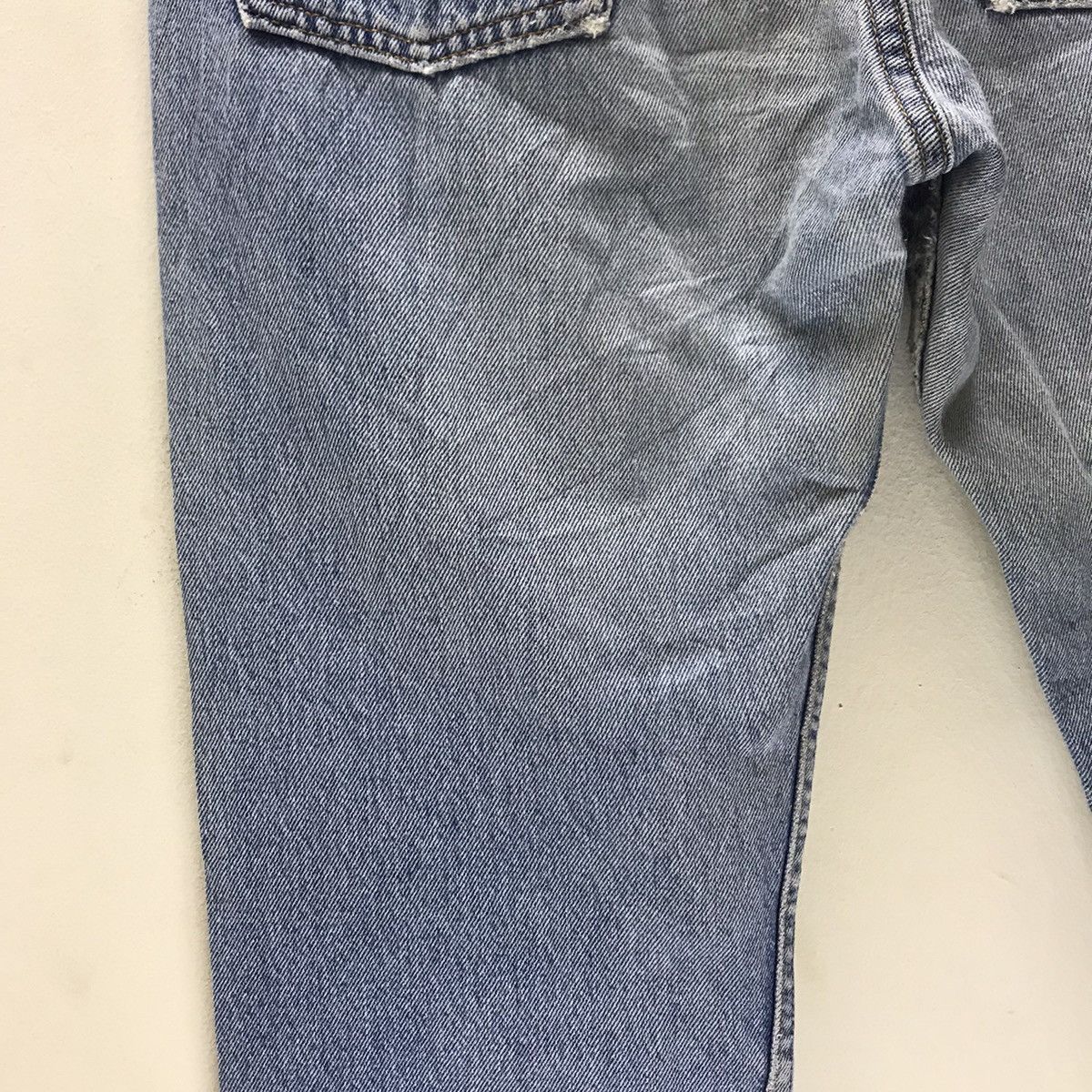 Levi's Vintage 80s Levis 501 Distressed Denim Jeans Size US 29 - 14 Thumbnail