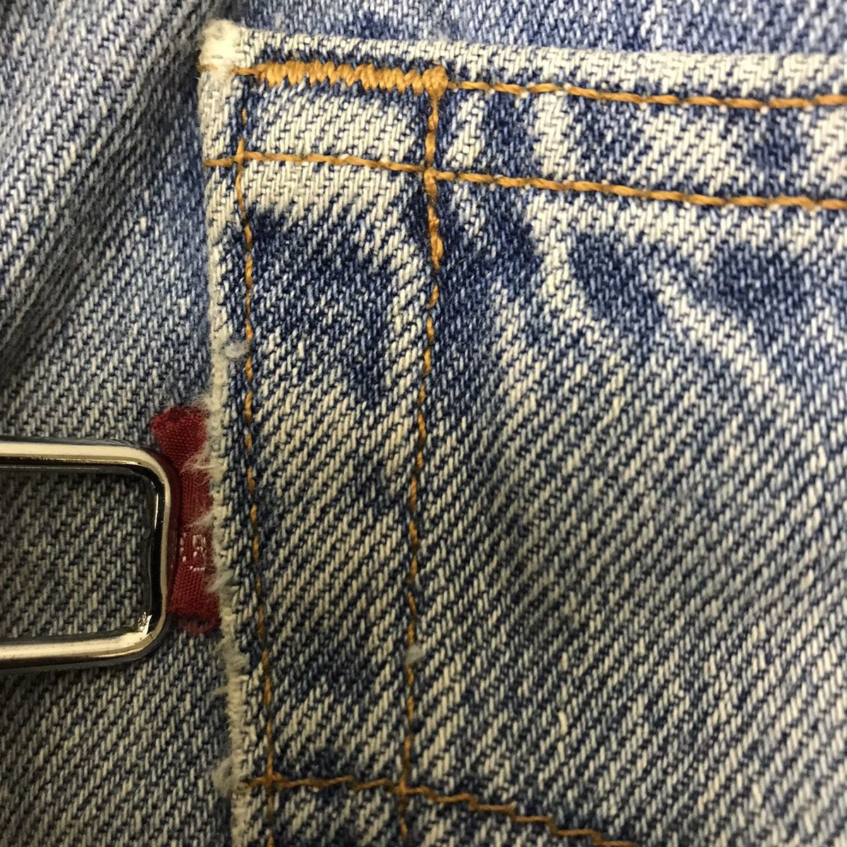 Levi's Vintage 80s Levis 501 Distressed Denim Jeans Size US 29 - 19 Thumbnail