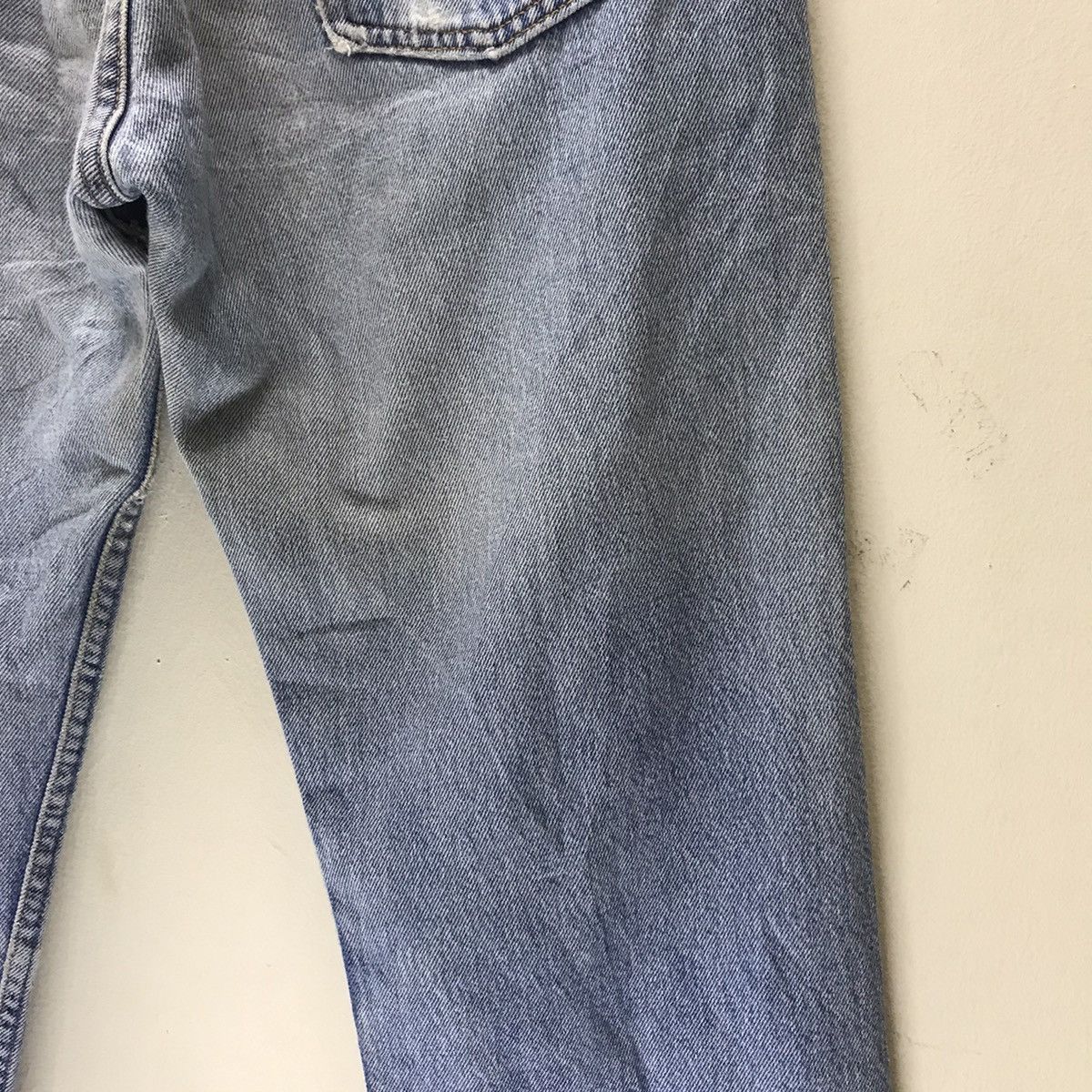 Levi's Vintage 80s Levis 501 Distressed Denim Jeans Size US 29 - 15 Thumbnail