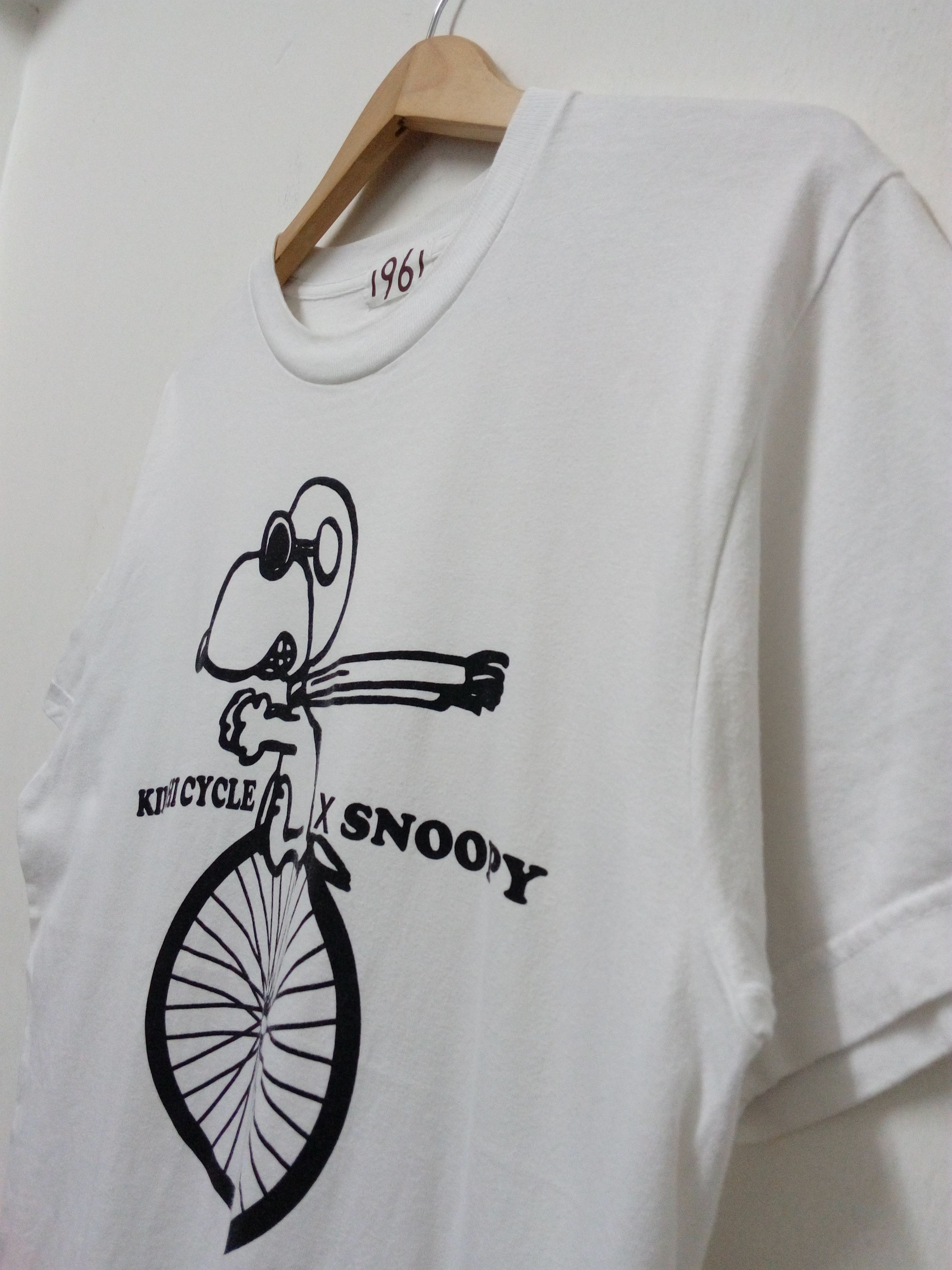 Japanese Brand KINASHI CYCLE X SNOOPY T-SHIRT Size US M / EU 48-50 / 2 - 3 Thumbnail
